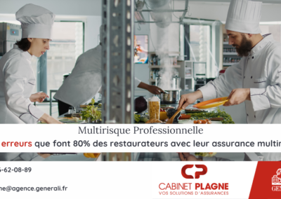 Les 5 erreurs que font 80% des restaurateurs avec leur assurance multirisque